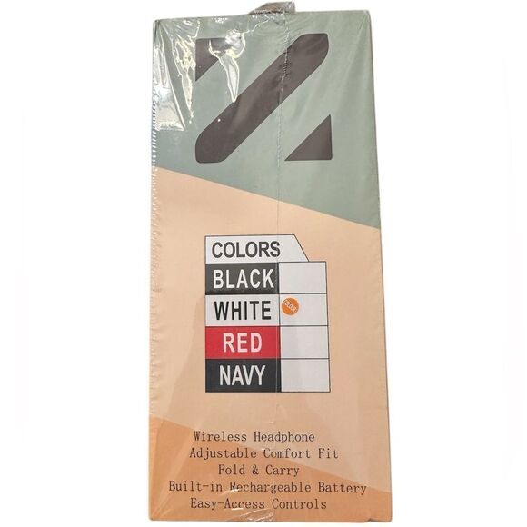 Zenvo Vanquish wireless headphones. White. Brand new in box - Picture 3 of 4